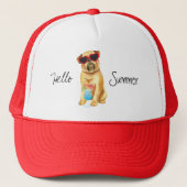 Summer Brussels Griffon Trucker Pet (Voorkant)