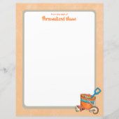 Summer Bucket List Ongevoerd Papieren Blad (Voorkant)