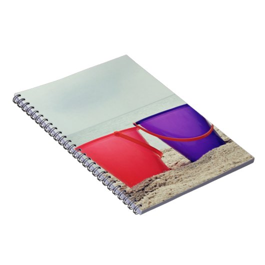 Summer Bucket List, Zand Pails at the Ocean Notitieboek (Rechterzijde)