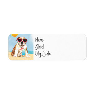 Summer Bulldog Etiket