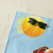 Summer Bulldog Strandlaken (In situ)