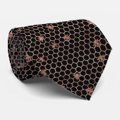 Summer Bumble Bee Stropdas (Opgerold)