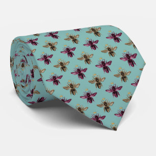 Summer Bumble Bee Stropdas