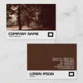 Summer, Bute Park, Cardiff, Verenigd Koninkrijk Visitekaartje (Voorkant / Achterkant)