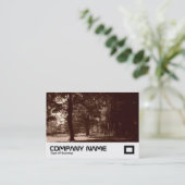 Summer, Bute Park, Cardiff, Verenigd Koninkrijk Visitekaartje (Staand voorkant)