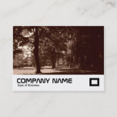 Summer, Bute Park, Cardiff, Verenigd Koninkrijk Visitekaartje (Voorkant)