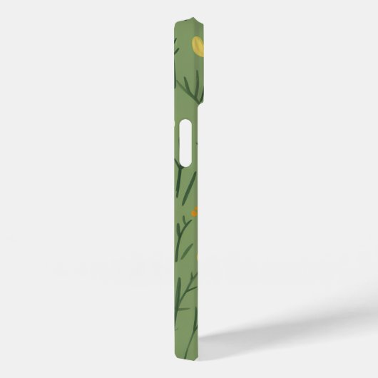 Summer Buttercups op groen Case-Mate iPhone Case (Achterkant / Rechts)