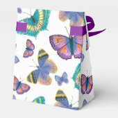 Summer Butterflies Bedankdoosjes (Achterkant)