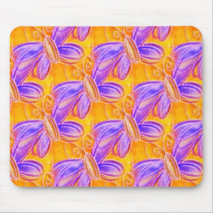 Summer Butterflies Bright Muismat