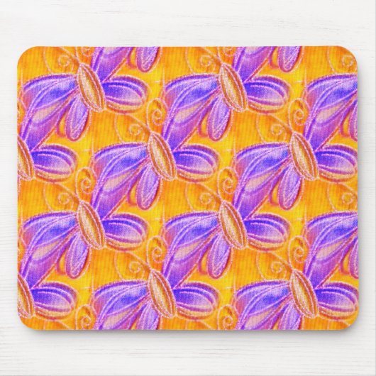 Summer Butterflies Bright Muismat (Voorkant)