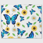 Summer Butterflies Cadeaupapier (Vlak)
