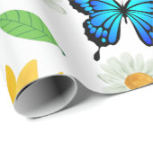 Summer Butterflies Cadeaupapier (Rol Hoek)