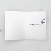 Summer Butterflies.Happy Birthday Emma. Kaart (Binnen)