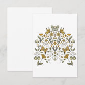 Summer Butterflies Kaart (Voorkant / Achterkant)