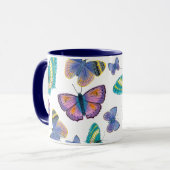 Summer Butterflies Mok (Voorkant links)