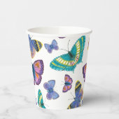 Summer Butterflies Papieren Bekers (Links)