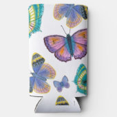 Summer Butterflies Seltzer Blikjeskoeler (Achterkant)