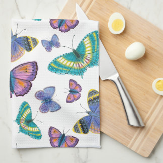 Summer Butterflies Theedoek