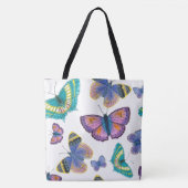 Summer Butterflies Tote Bag (Voorkant)