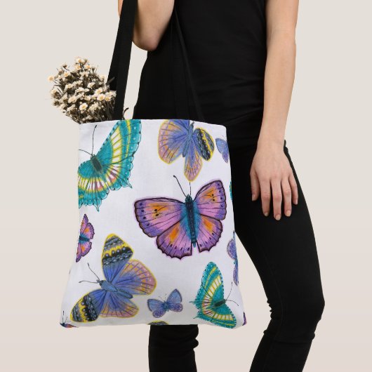 Summer Butterflies Tote Bag (Dichtbij)