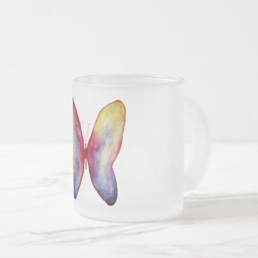 Summer Butterfly Art Koffie mok (Voorkant rechts)