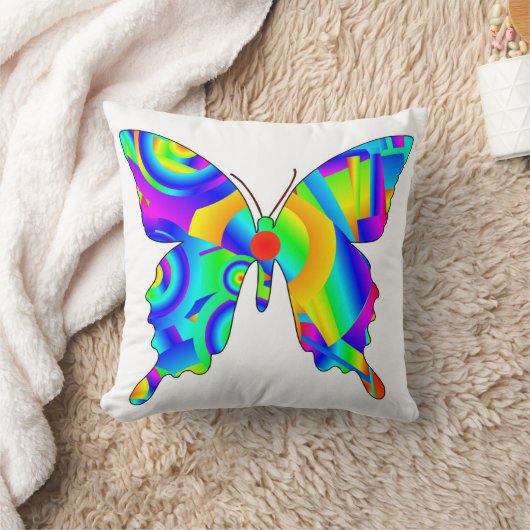 Summer Butterfly Cushion Kussen (Deken)