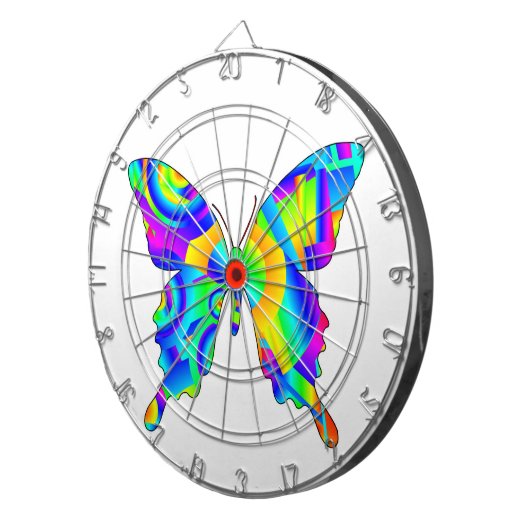 Summer Butterfly Dartbord (Voorkant Rechts)