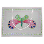 Summer Butterfly Gift Bag Groot Cadeauzakje (Voorkant)