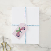 Summer Butterfly Gift Label Cadeaulabel (Met Touw)