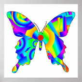 Summer Butterfly Poster (Voorkant)