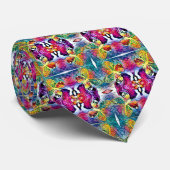 Summer Butterfly Stropdas (Opgerold)