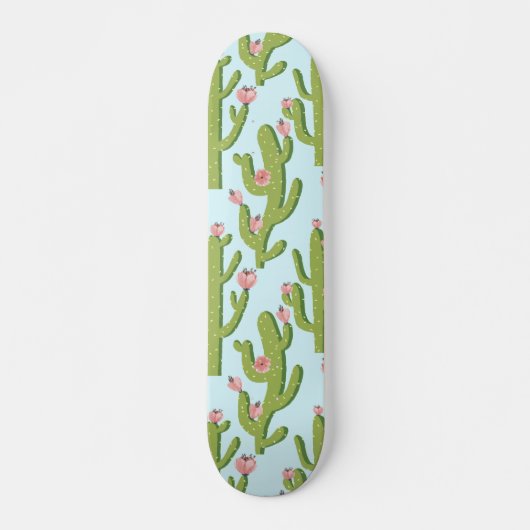 Summer Cactus Persoonlijk Skateboard (Voorkant)