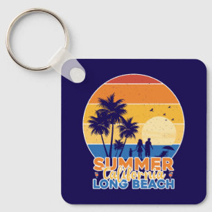 Summer California Long Beach-66594 Sleutelhanger