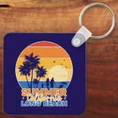 Summer California Long Beach-66594 Sleutelhanger (Achterkant)
