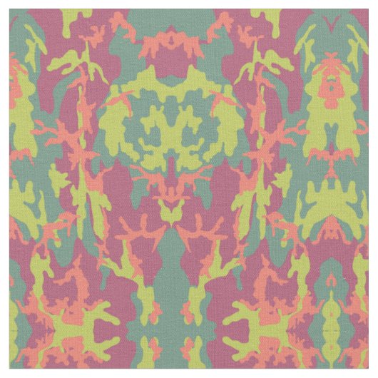 Summer Camo Militaire Camouflage Armed Forces Stof (Close Up)