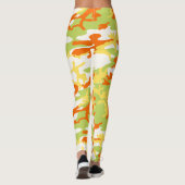 Summer Camo Pattern Leggings (Achterkant)