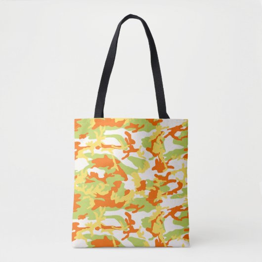 Summer Camo Pattern Tote Bag (Voorkant)