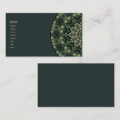 Summer Camouflage Kaleidoscope Visitekaartje (Voorkant / Achterkant)