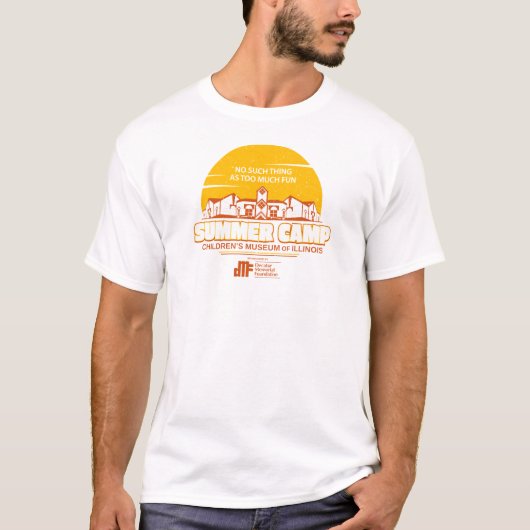 Summer Camp '21 T-shirt Mannen Basic (Voorkant)