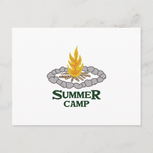 SUMMER CAMP BRIEFKAART (Voorkant)