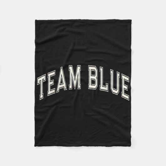 Summer Camp Colour Team Blue Competition Event War Fleece Deken (Voorkant)