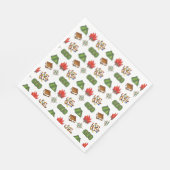 Summer Camp Compass Campfire S'mores Tent Trailmix Servet (Hoek)