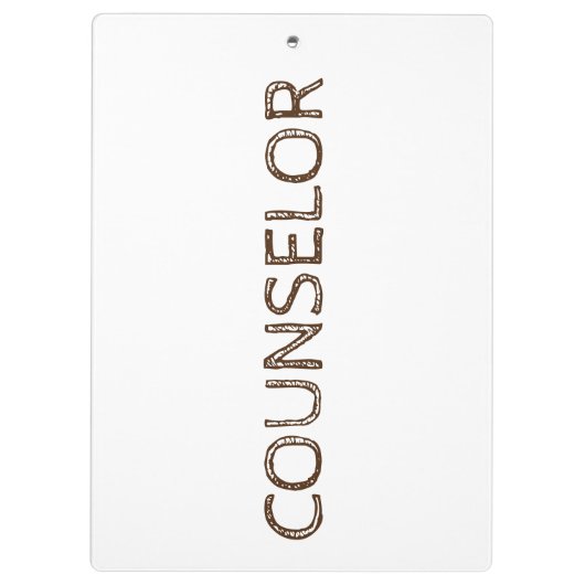 Summer Camp Counselor Smores Campfire Tent Compass Klembord (Achterkant)