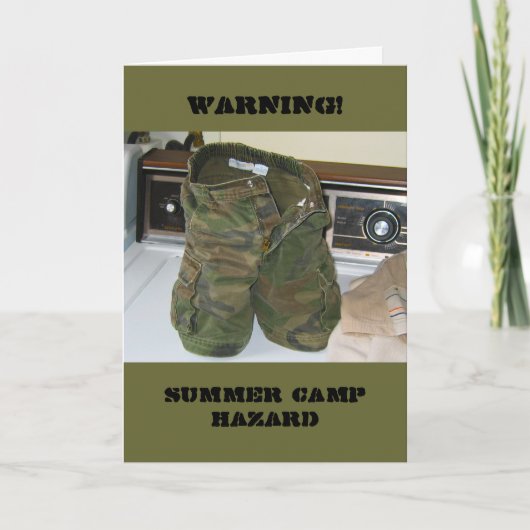 Summer Camp Hazard Kaart (Voorkant)