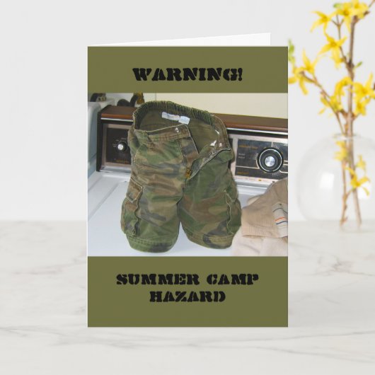 Summer Camp Hazard Kaart (Gele Bloem)