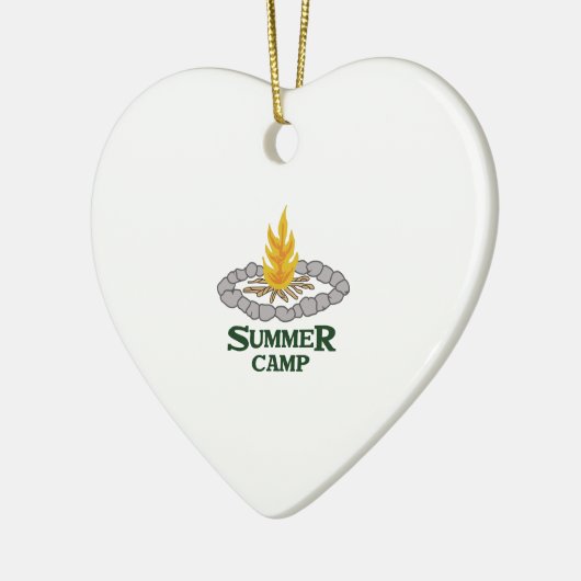 SUMMER CAMP KERAMISCH ORNAMENT (Links)