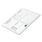 Summer Camp News Notitieblok (Schuin)