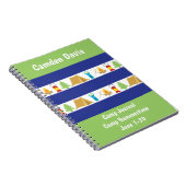 Summer Camp Personalized Journal Notitieboek (Rechterzijde)