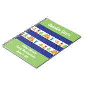 Summer Camp Personalized Journal Notitieboek (Linkerzijde)