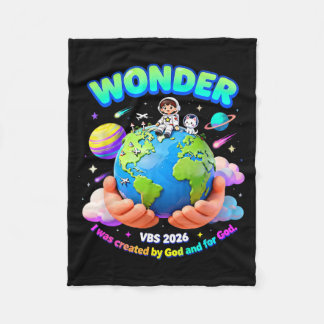 Summer Camp Workshop of Wonders VBS 2026 Crew Fleece Deken